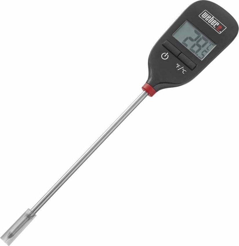 WEBER 6750 Instant-Read Thermometer – Hızlı Okuma Dijital Termometre (°C/°F; Otomatik Kapanma)