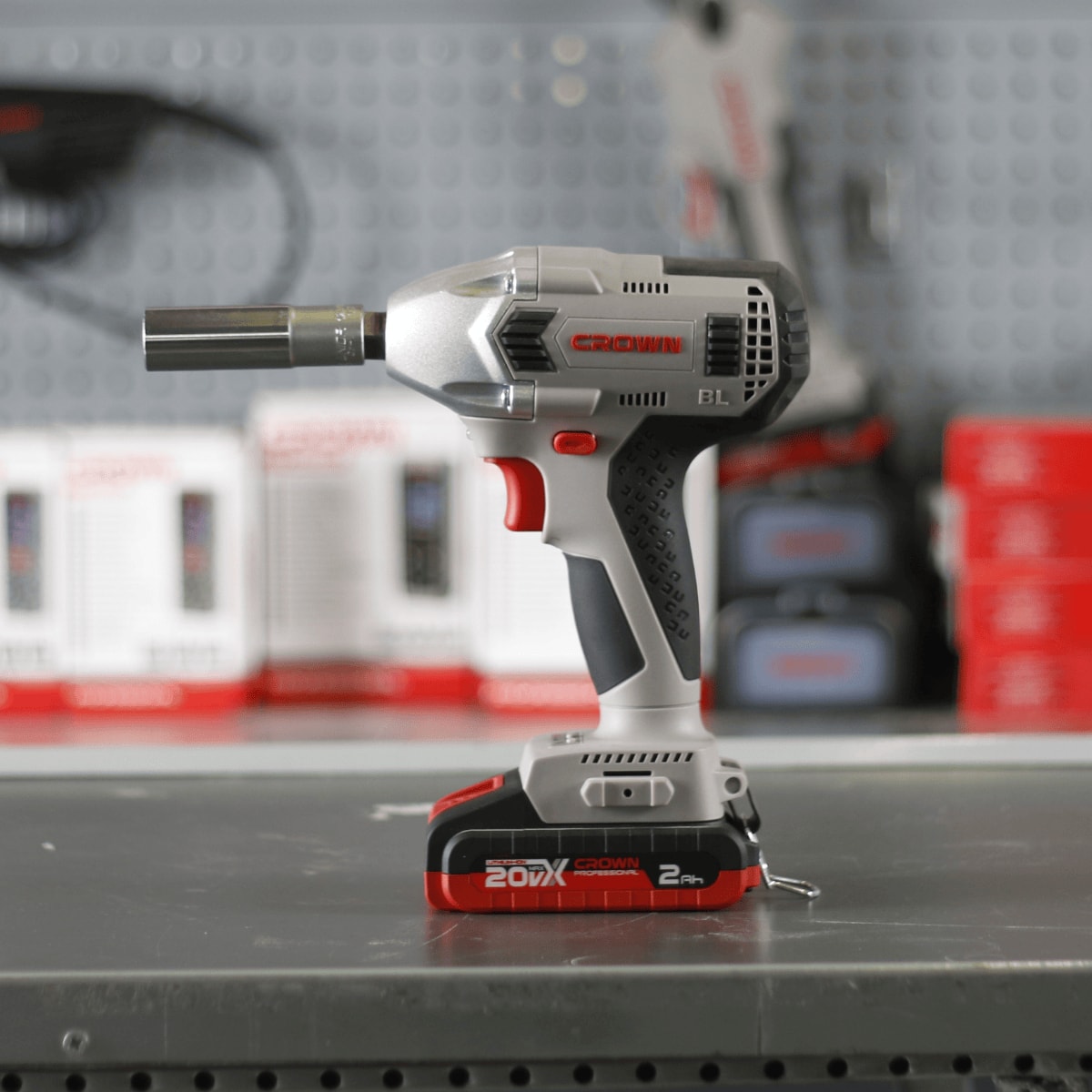 Değişken Torklu Akülü Somun Sıkma Makinesi 20 V - 2 Ah CT22015HX-2 Tb - Bakır Sargılı Kömürsüz Motorlu Çift Akülü Şarjlı Darbeli