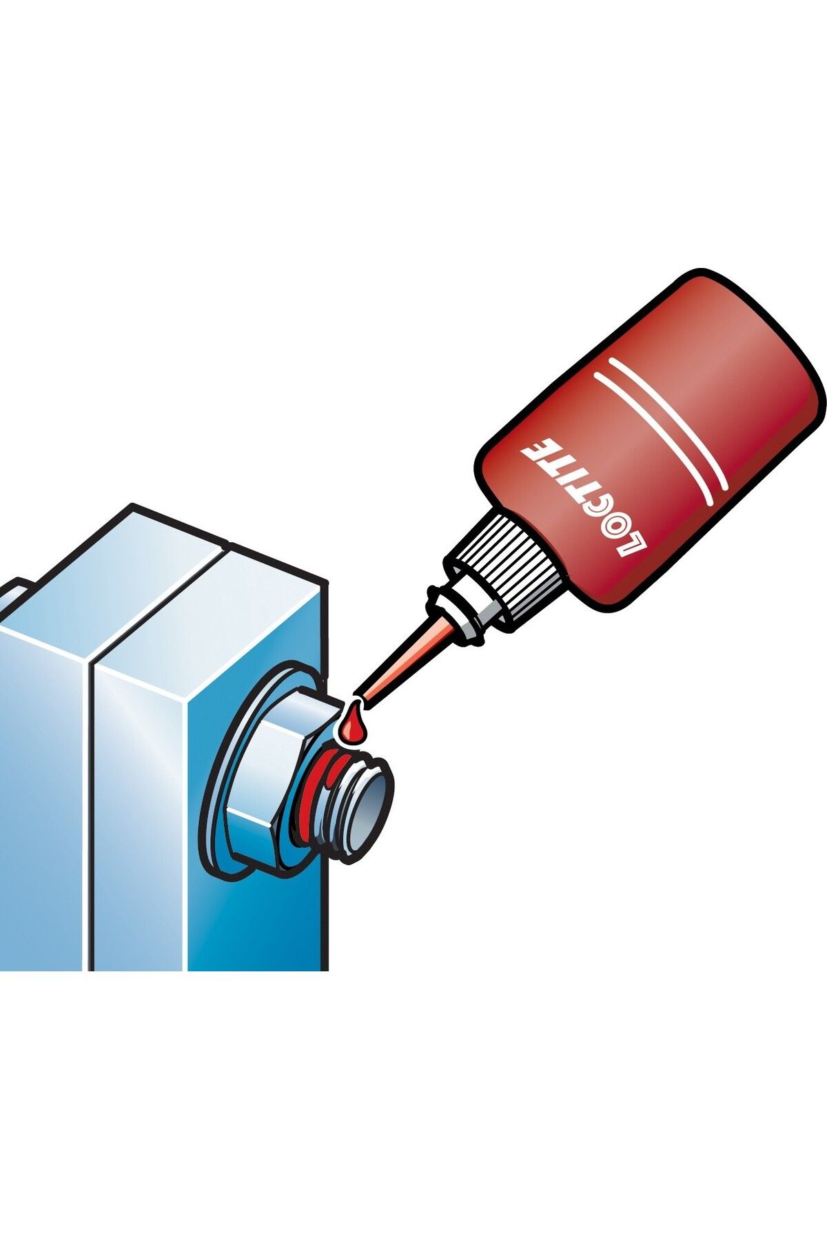 270 YÜKSEK MUKAVEMETLİ CİVATA / VİDA SABİTLEYİCİ (250ml)