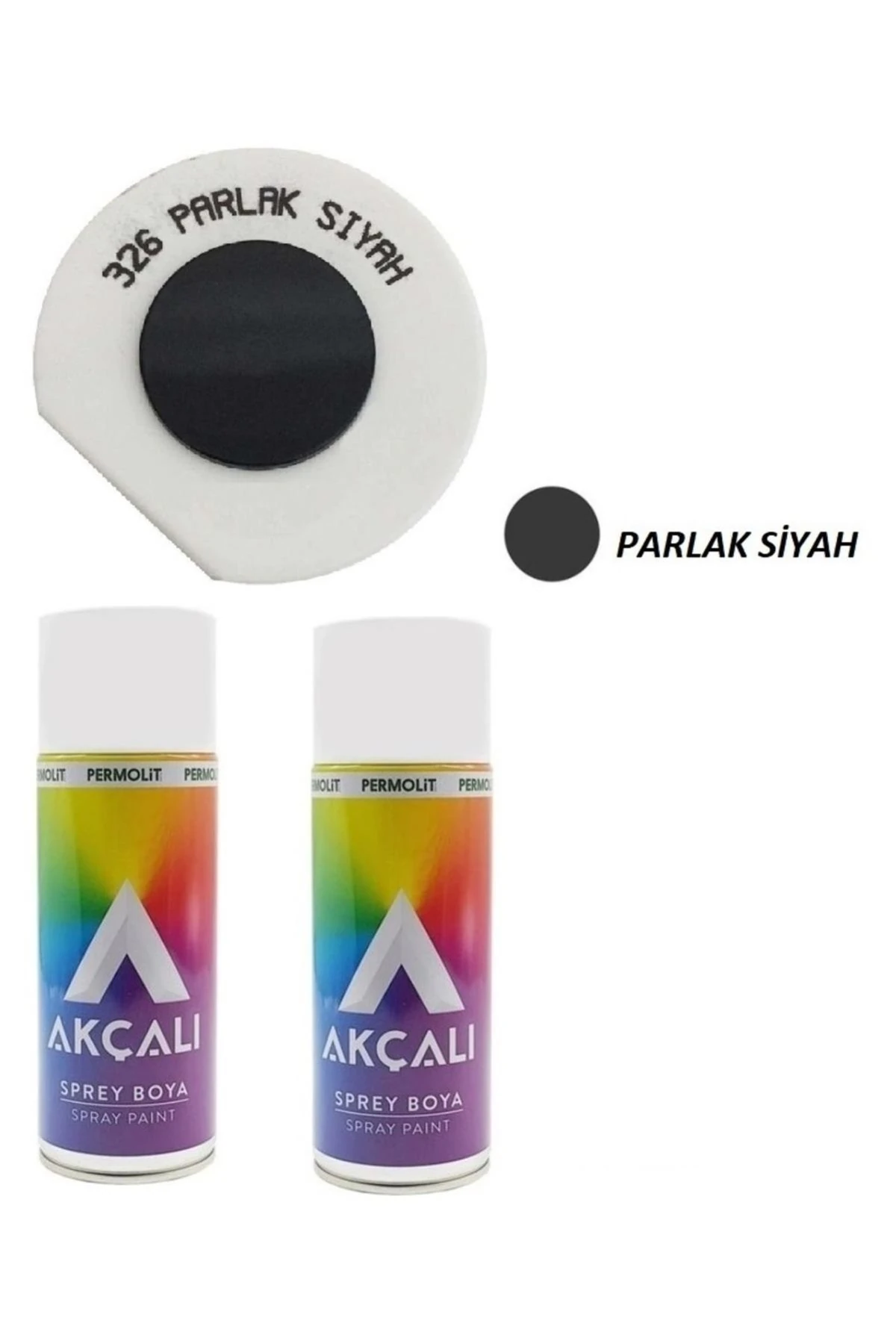 Sprey Boya 326 Siyah 400ml