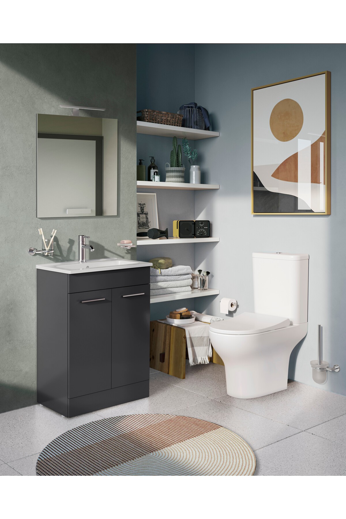 Integra Klozet Kapağı Yavaş Kapanır 131-003-009