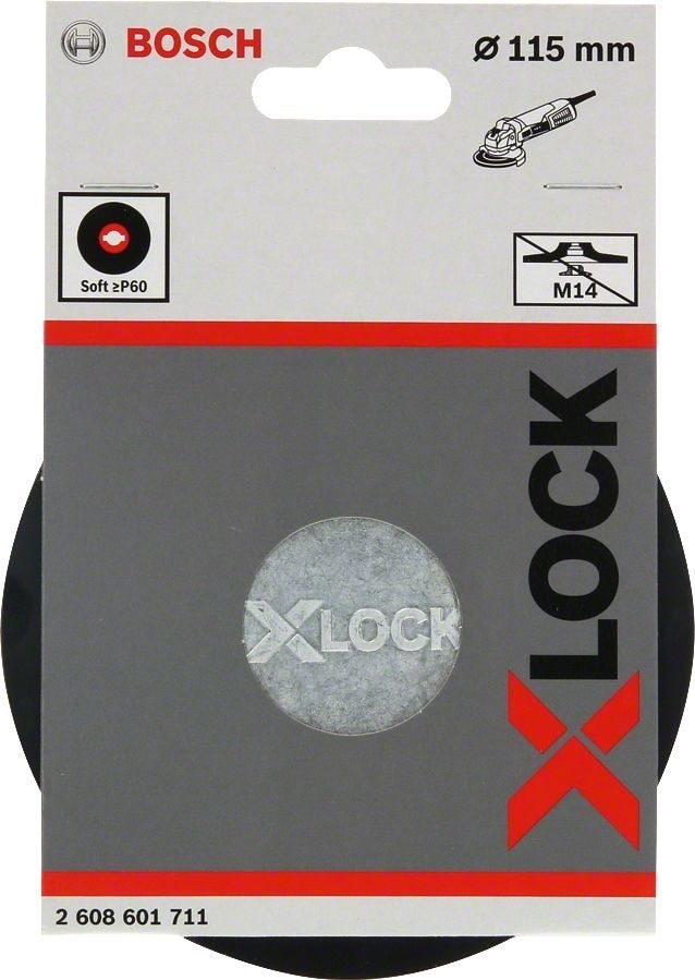 BOSCH - X-Lock - 115 mm Fiber Disk Yumuşak Taban 2608601711