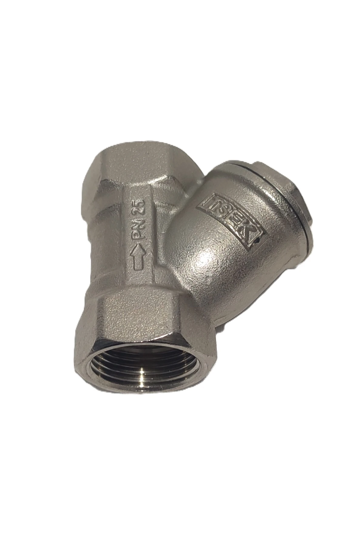 3/4" Sarı / Krom Pislik Tutucu Su Filtresi Dn20 - Threaded Strainer