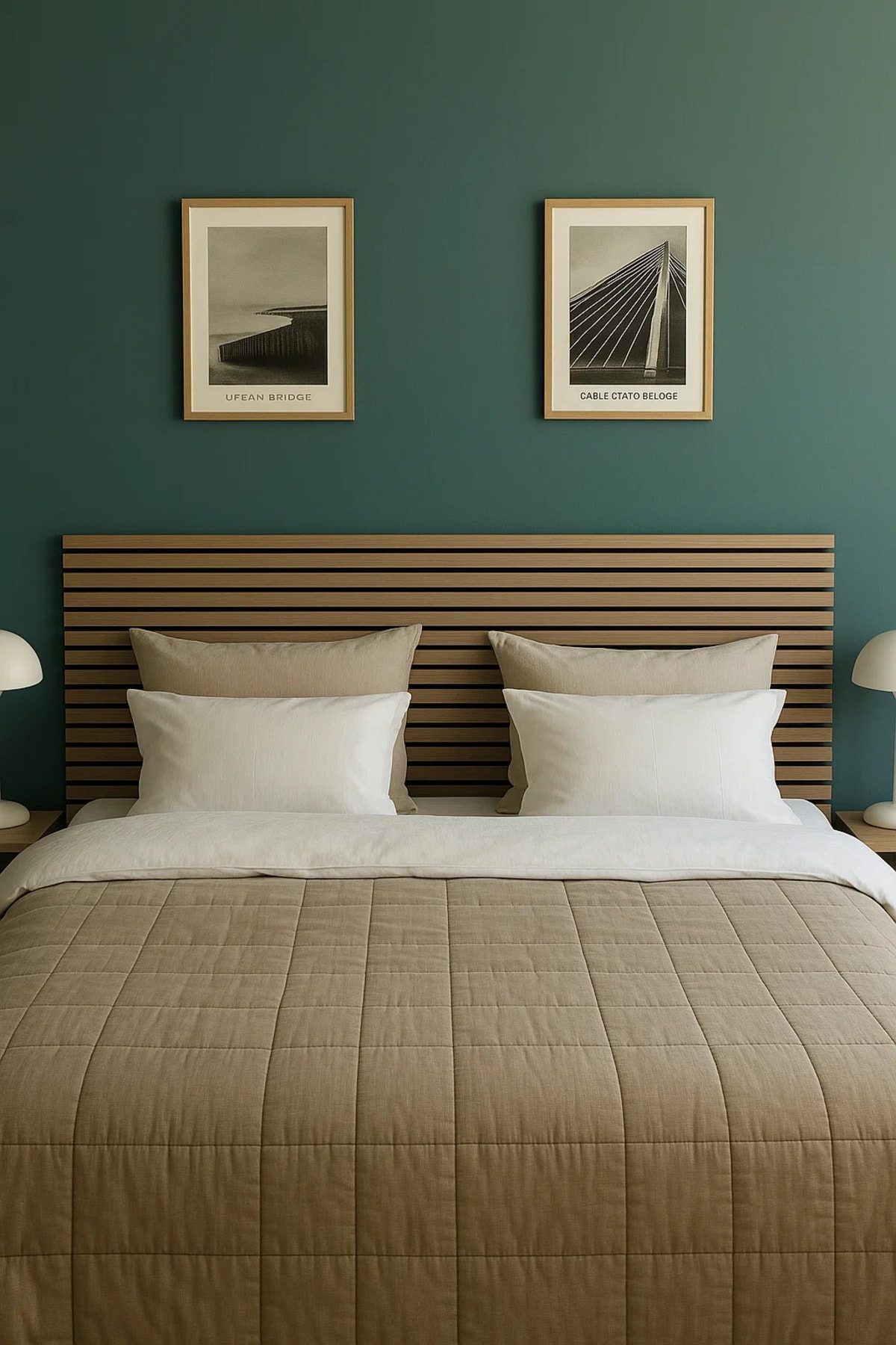 Mdf Ahşap Akustik Dekoratif Duvar Paneli 60x120 Cm - Safir Meşe