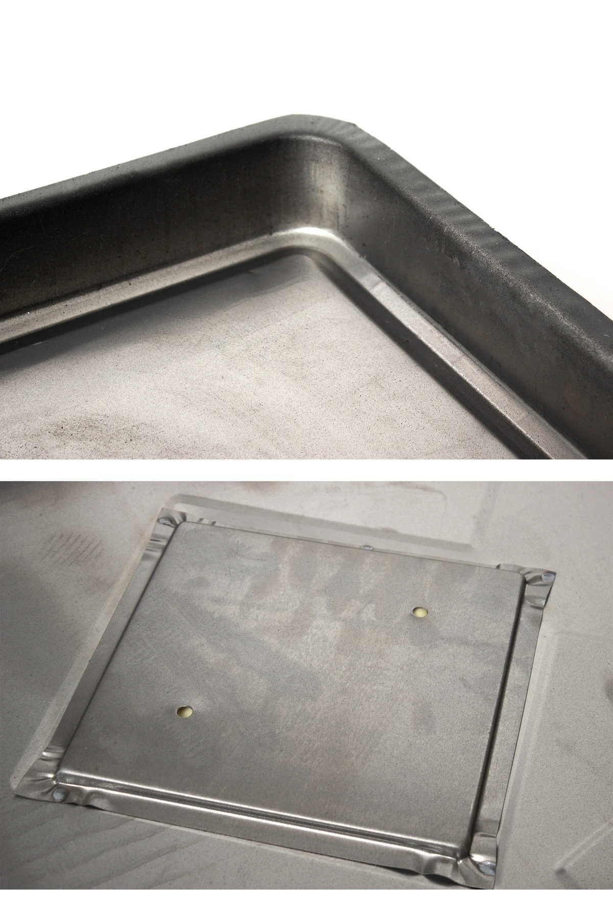 KUZİNE SOBA ALTLIĞI SİYAH MAT İZOCAMLI