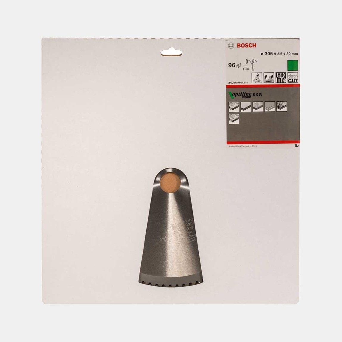 BOSCH Optiline Daire Testere Bıçağı 305X30 mm 96 Diş