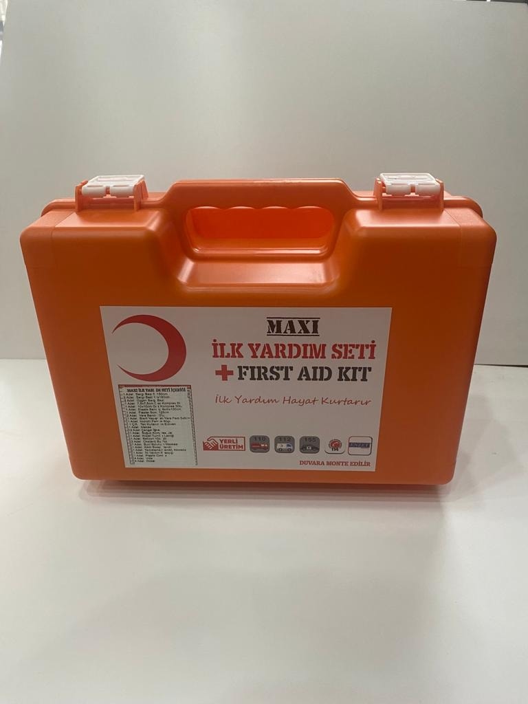 Ş Güvenliği Yönetmeliğine Uygun Iş Yeri Ilk Yardım Çantası, Ilkyardım Seti ,ecza Dolabı