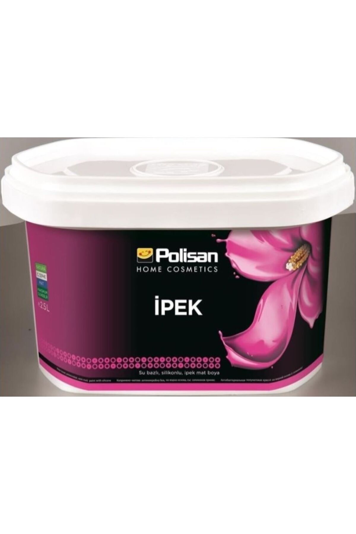 İpek Mat Silikonlu Iç Cephe Boyası / Mutlu Mavi - 2,5lt