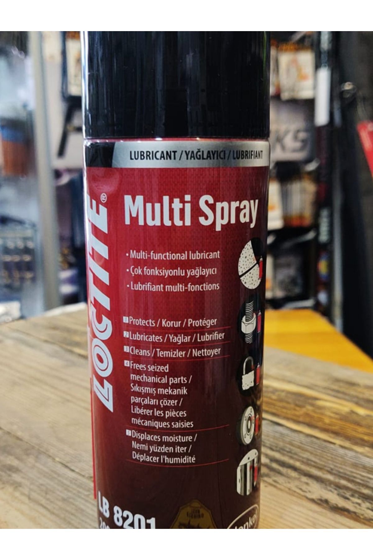 Loctite MultiSpray Yeni Seri 8201 Çok Fonksiyonlu Yağlayıcı 400ml