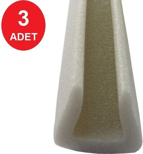 Geçmeli Kapı Altı Isı Yalıtım Eşik Süngeri 3 Adet