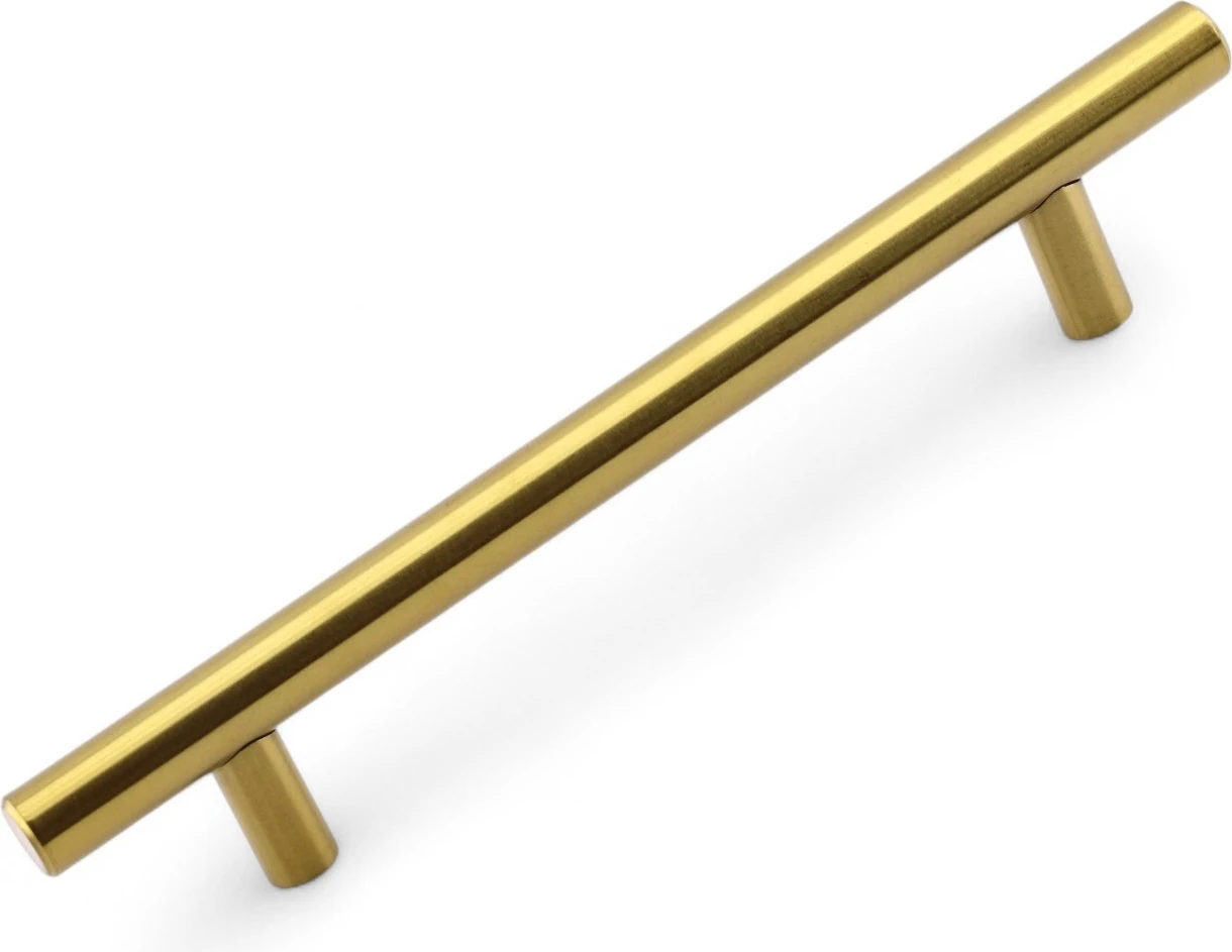 Mobilya Kulp Mutfak Çekmece Dolap Dolabı Kapak Kulpları Kulbu Gold 192 mm 19.2cm Altın Metal 10 Adet