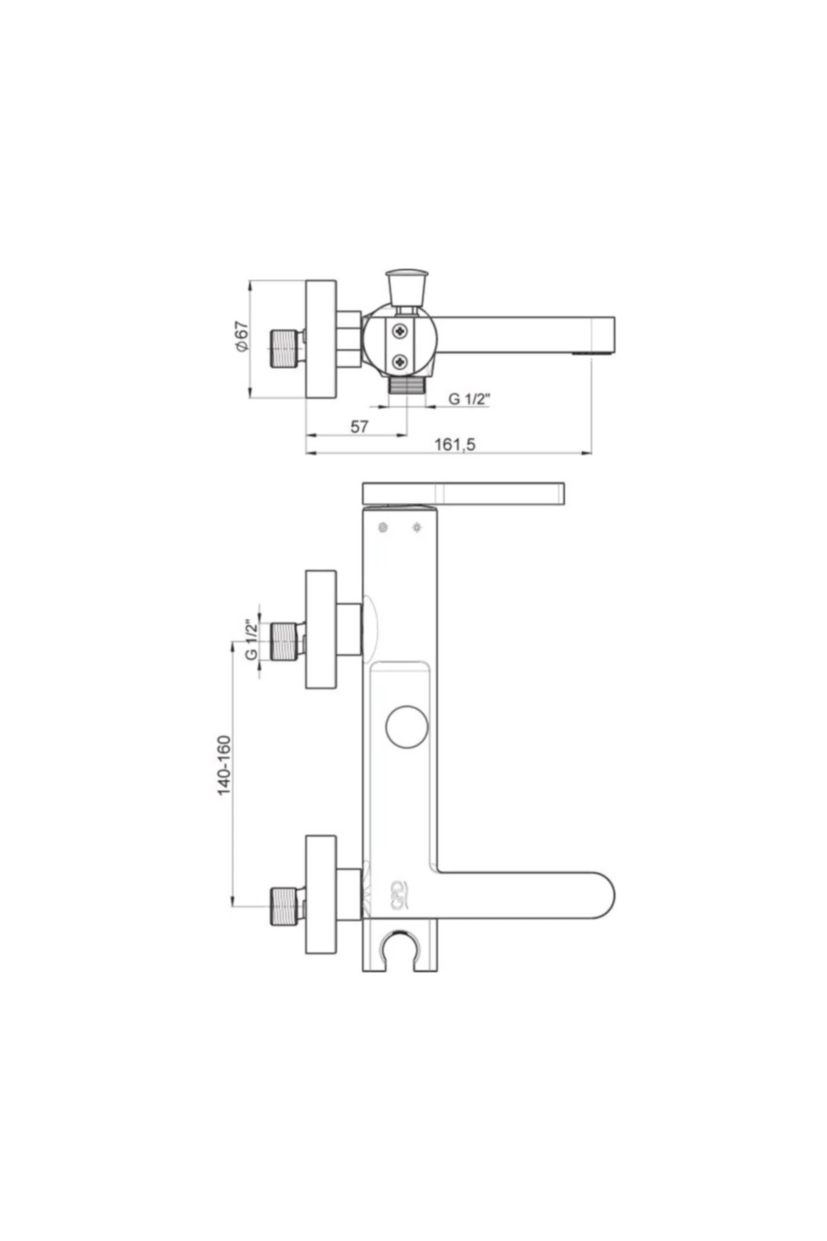 Gbd İGK YAPI -  MBB165 GİLDO BANYO BATARYASI