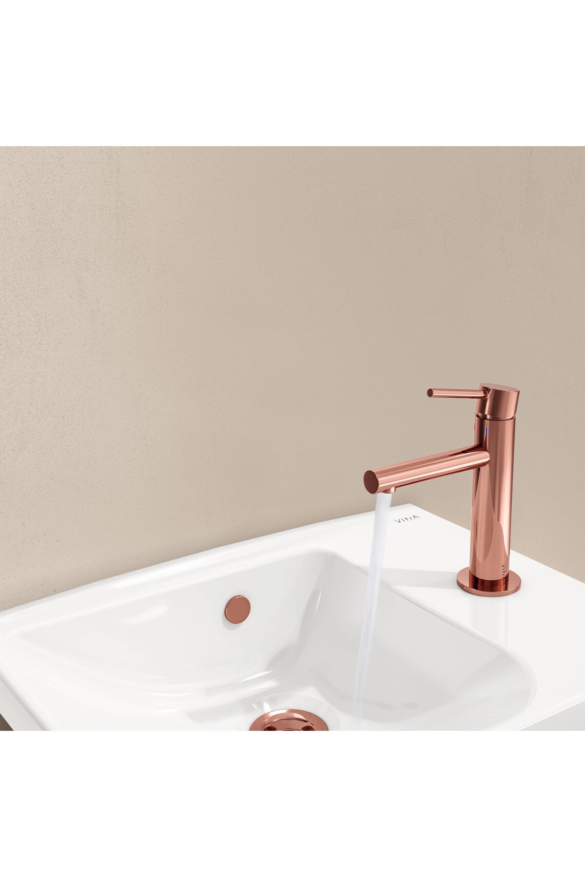 Origin A4255629 lavabo Bataryası, Soft Bakır