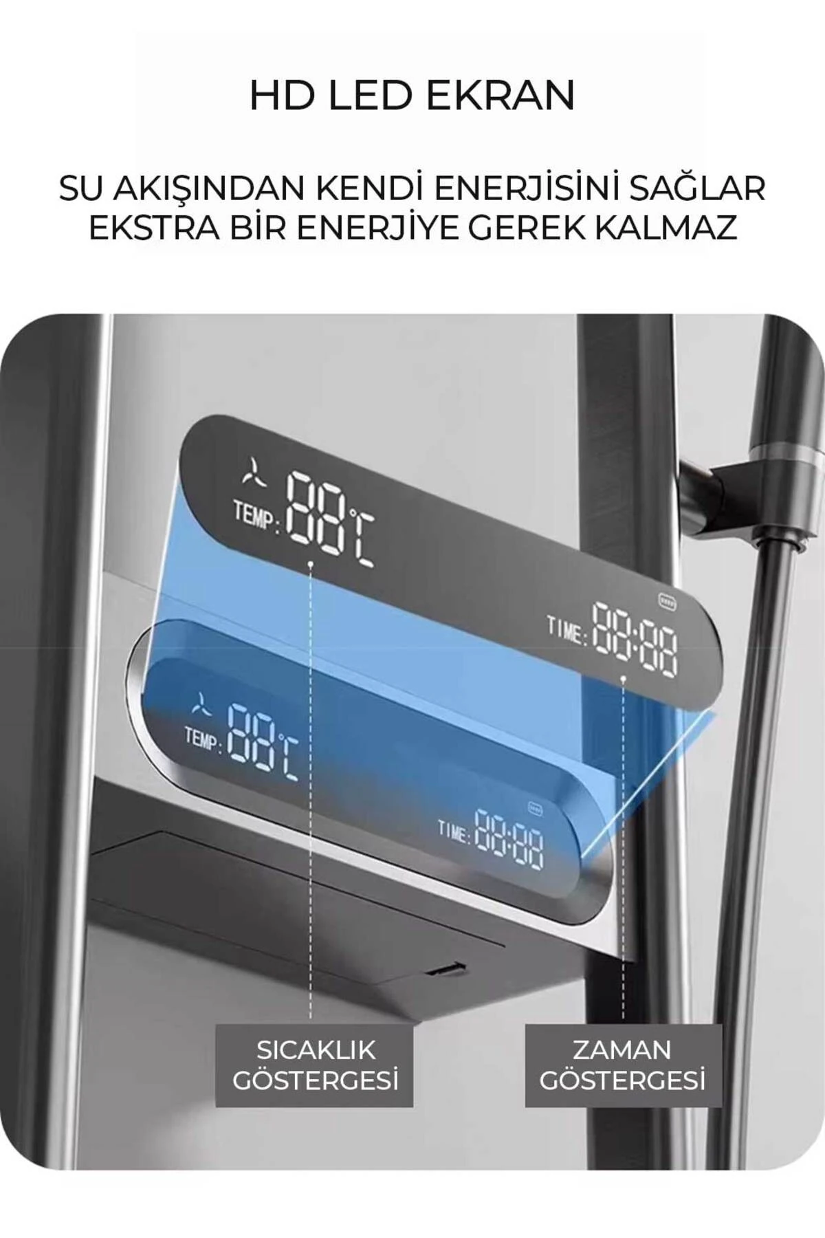 Luxury Akıllı Dijital Duş Sistemi