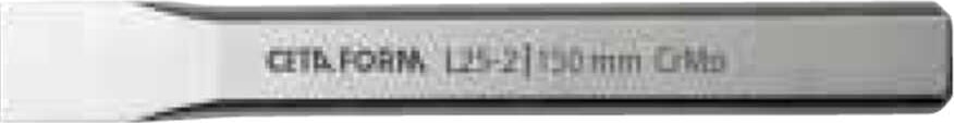 L25-150-2 Düz Keski 150 mm Uzunluk, 18MM Ağız