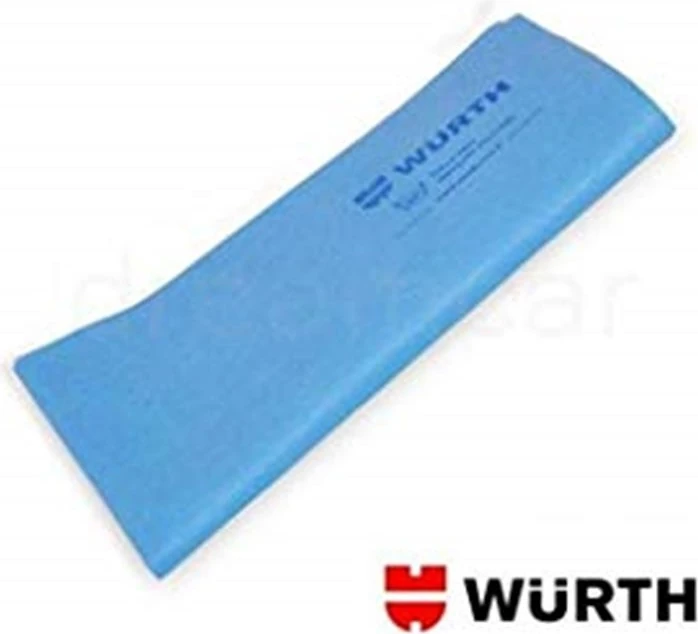 38X60 Sentetik Güderi Bez Mavi 130GR Hassas Yüzeyler İçin Çizmez ve Tüy Bırakmaz