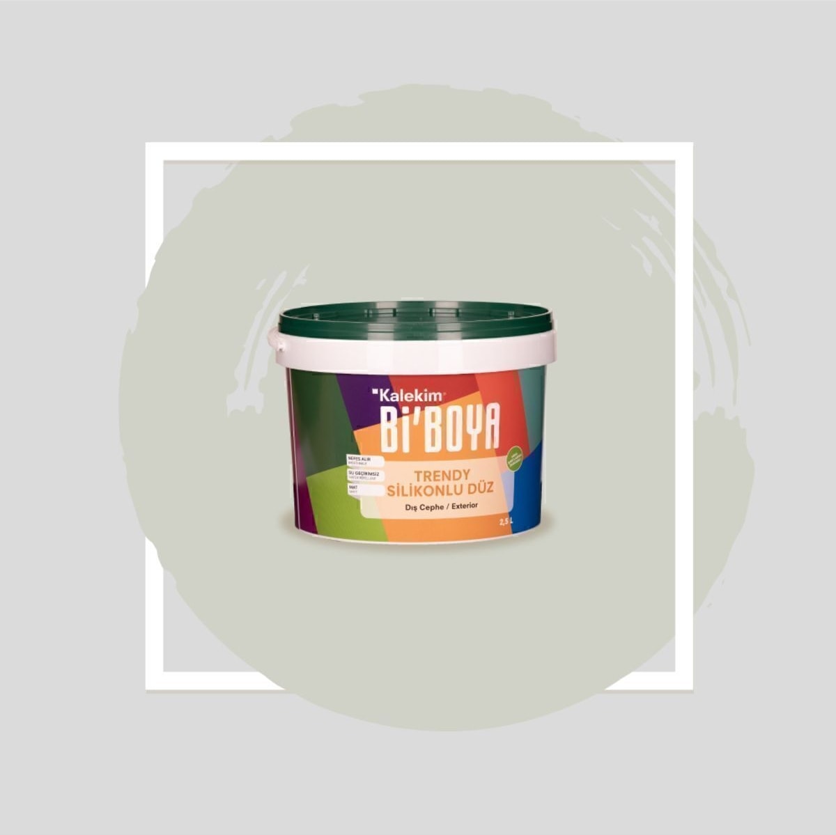 Silikonlu Dış Cephe Boyası 2.5 Lt 4562
