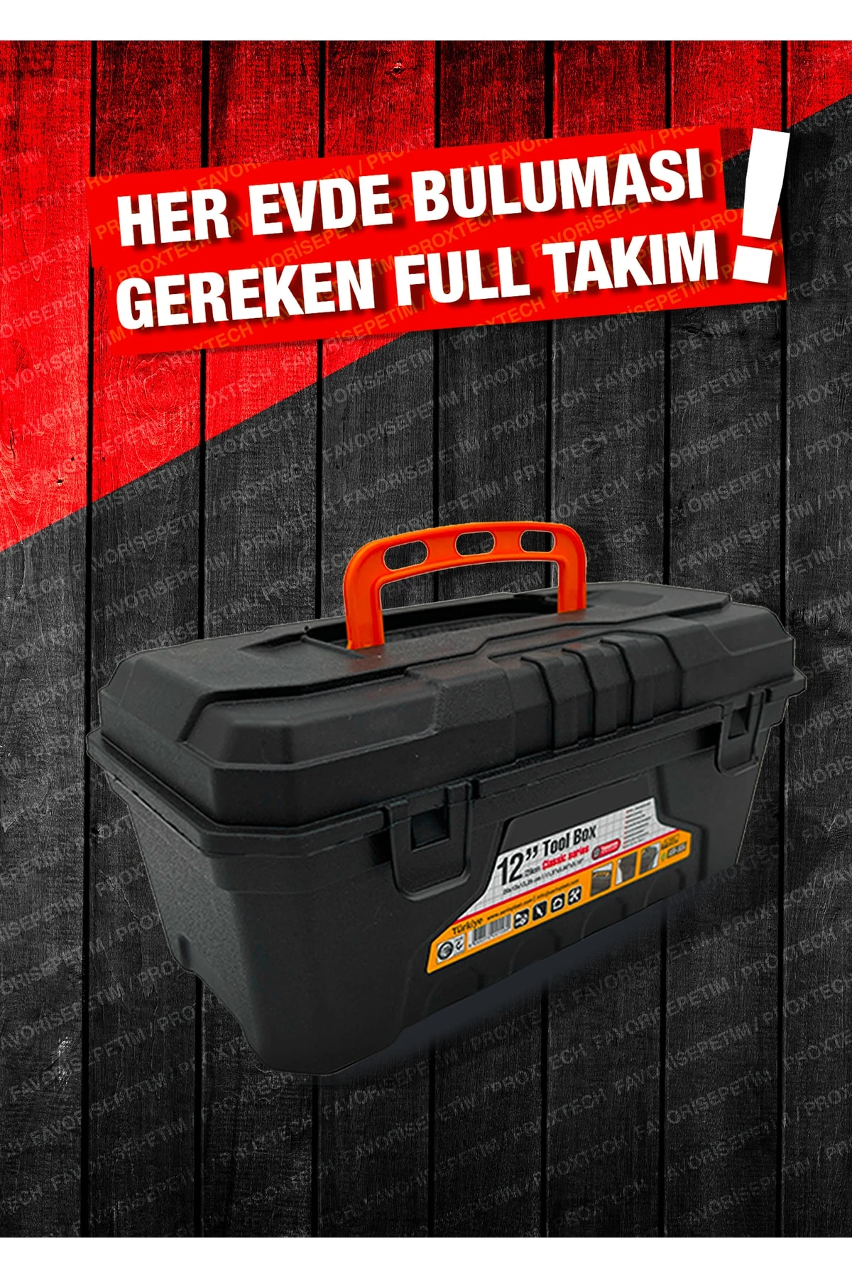 11 Pcs Full Takım El Aleti Kiti Pense Kombin,3 Metre,çekiç,yıldız,düz,kerpeten Tamir Kiti