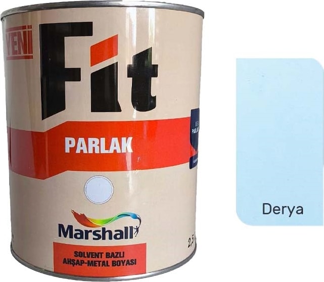 Fit Parlak Sentetik Yağlı Boya 0.75 Lt Derya
