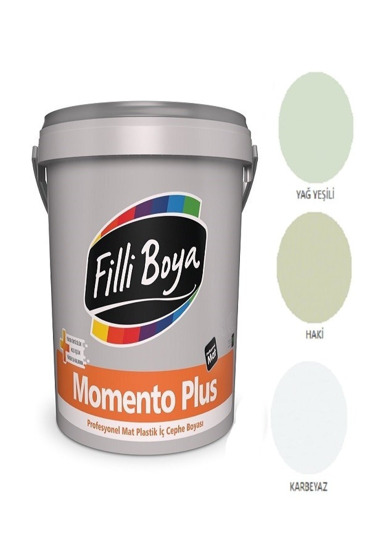 Momento Plus Profesyonel Mat Plastik Iç Cephe Boyası 2.5lt (haki)