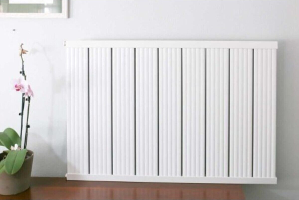 Alüminyum Panel Radyatör Ekol 600X1900 Ral 9010 Beyaz