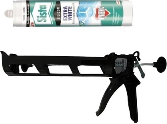 Mutfak ve Banyo Extra White Silikon ve Plastik Silikon Tabancası