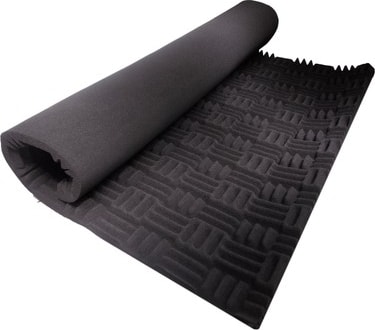 Ses Yalıtımı Akustik Labirent Sünger Yanmaz 30MM 50X50