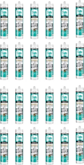 Şeffaf Silikon 280 ml - 24 Adet