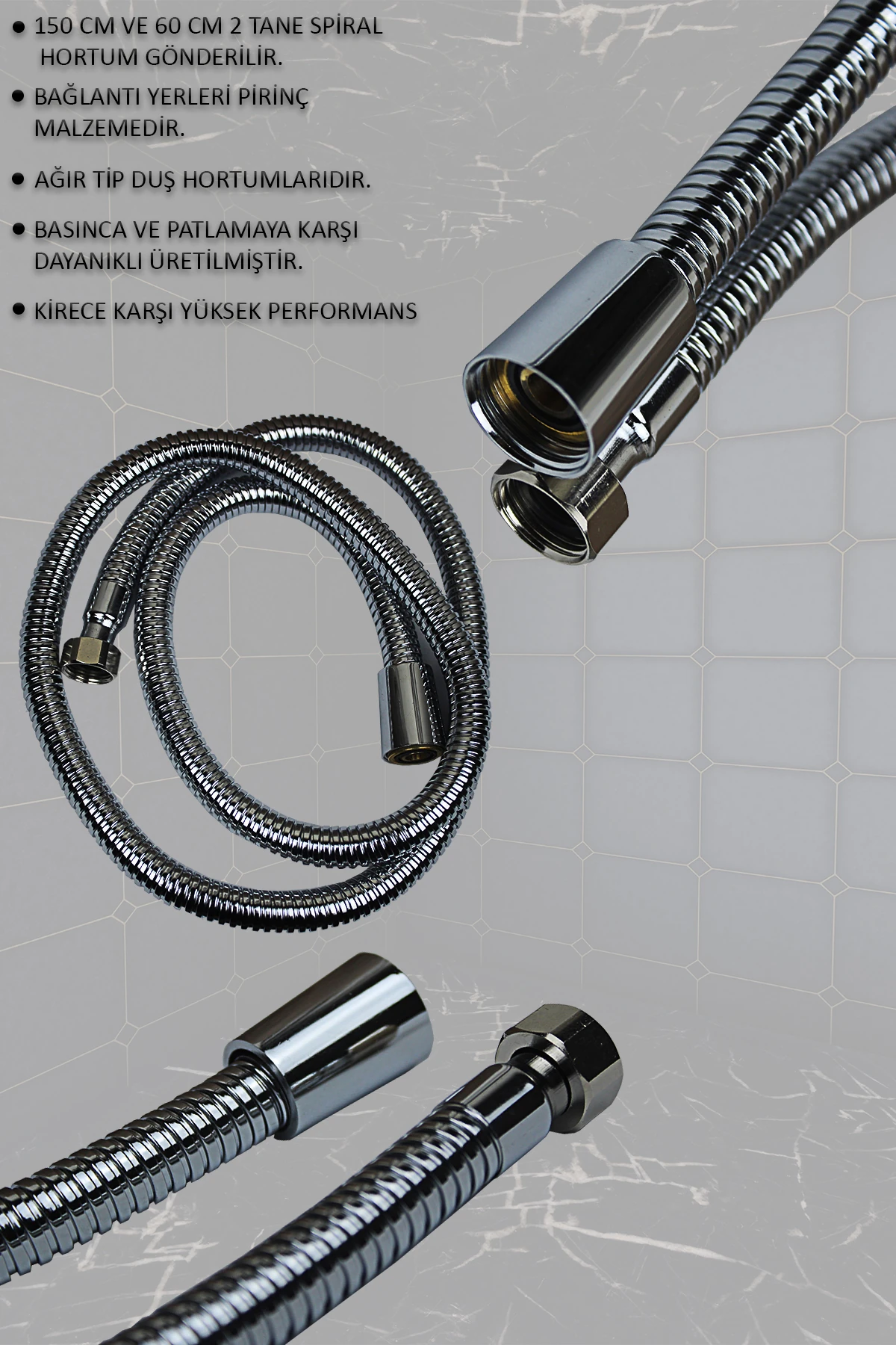 Yeni Nesil Robot Yağmurlama Tepe Duş Başlığı Seti Kare Model Siyah Robot Duş Takımı El Duşu Spiral