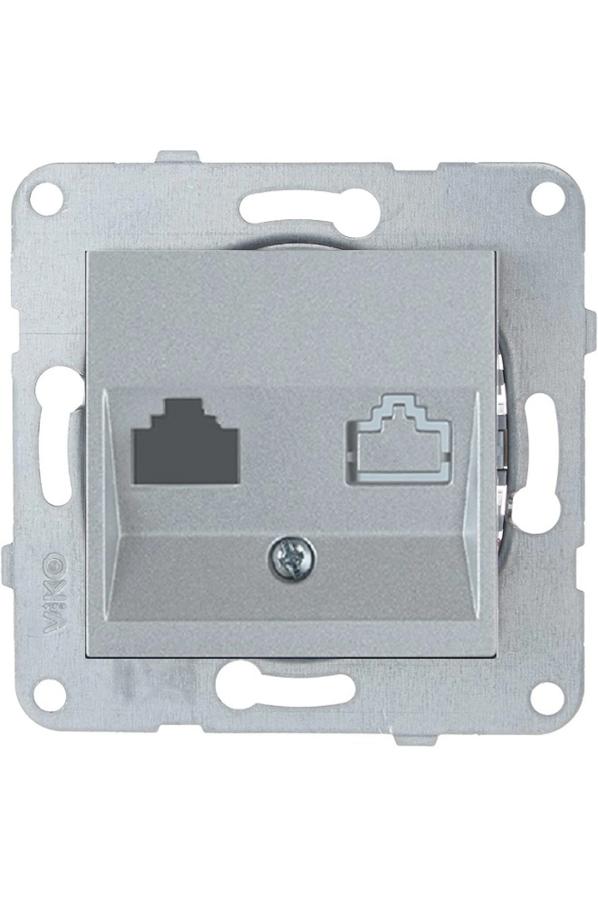 Artline Novella-trenda Gümüş Data Priz Jacksız - Çerçevesiz