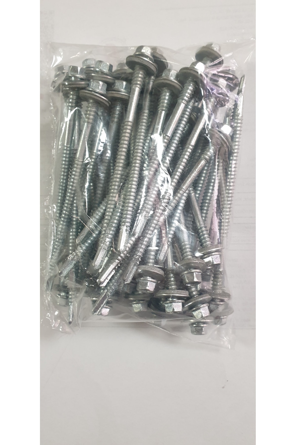 5,5x105mm-çatı Vidası-matkap Uçlu-trapez Sac Vidası-akıllı Vida (PK./AD.:50ADET)