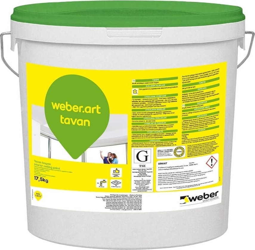 WEBER Art Tavan Boya 17,5 kg