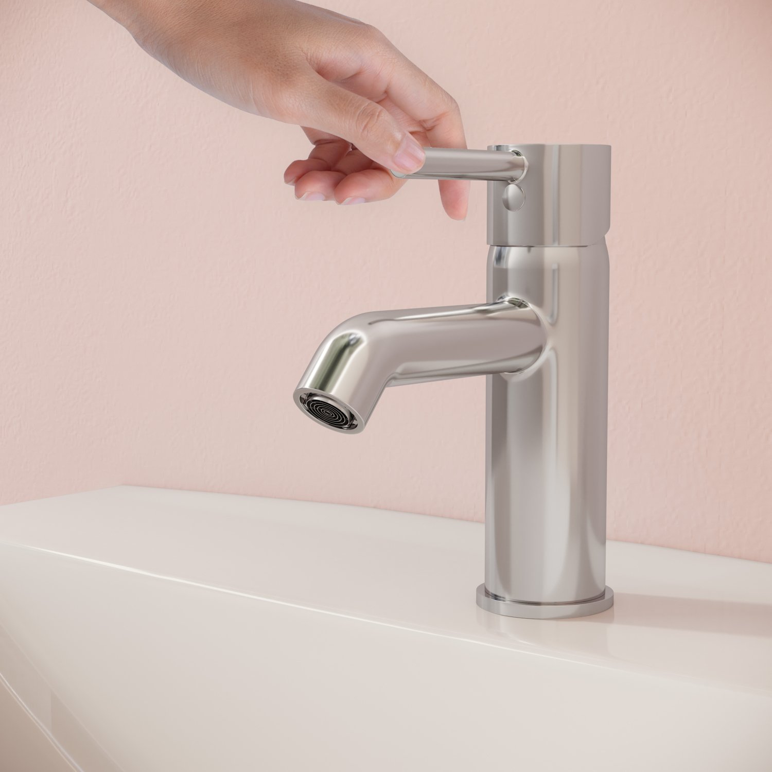 Minimax S A41984 Lavabo Bataryası, Krom