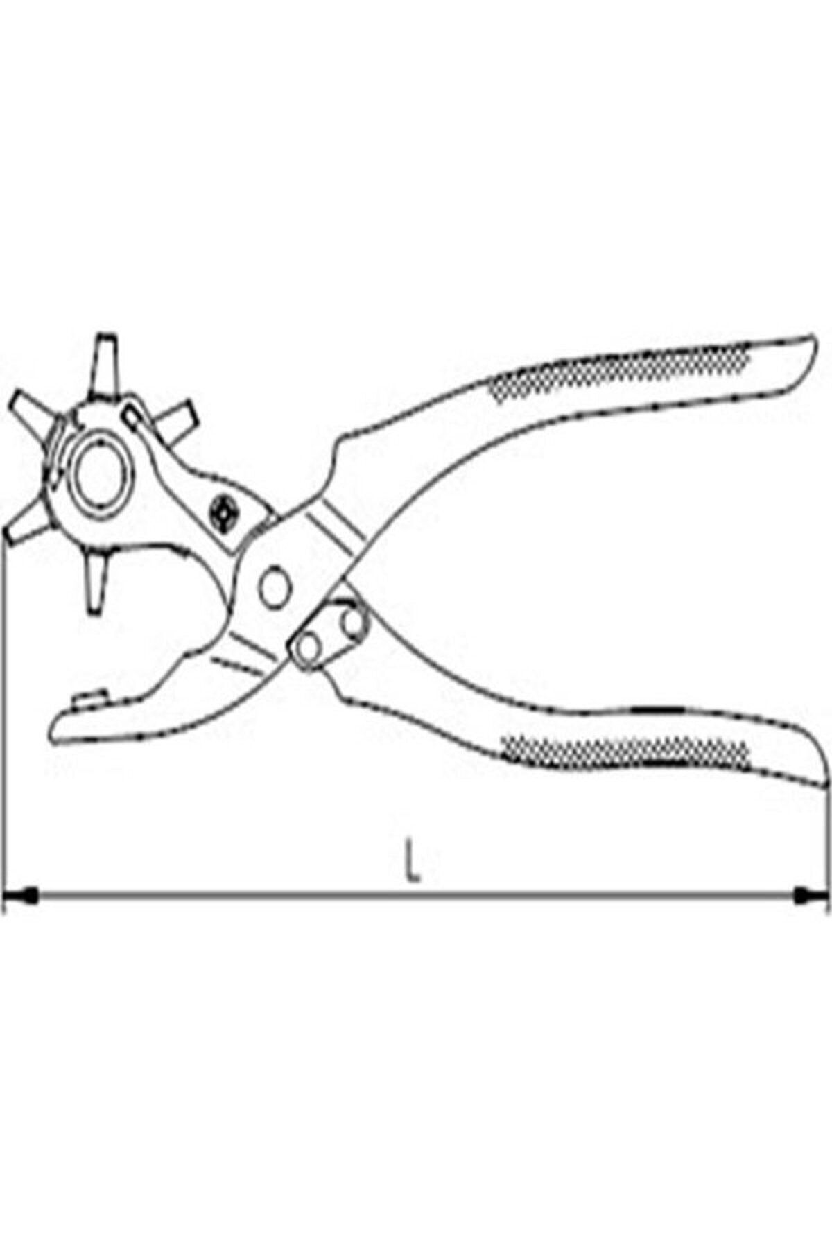 Çarklı Kemer Delme Pensesi 9*225 Mm