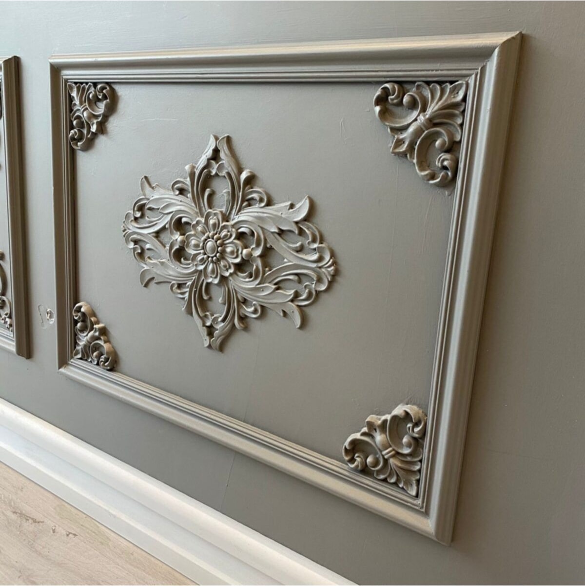 Dekoratif Boyanabilir Duvar Çıta Motifi 10*12CM (1 Adet)