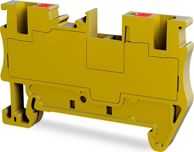 Pft 2,5 mm Sarı Push-In Tek Katlı Klemens