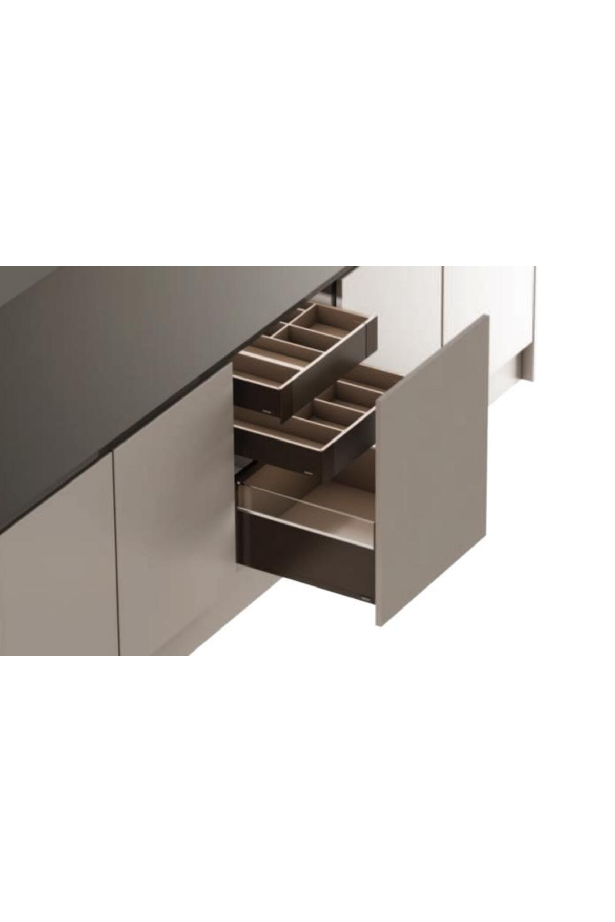 Smart Flow Çekmece Rayı Bordürsüz 450mm