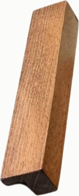 Dolap Kulpu, 10 Adet - 160 mm (16 Cm) - Doğal Ahşap Kulp, Cekmece Kulpu, Mutfak Dolap Kulplari