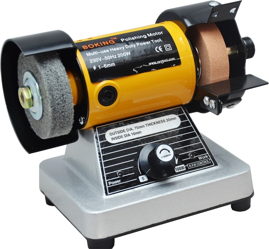 Çok Amaçlı Mini Tezgah Zımpara Parlatıcı Esnek Hortumlu Şaft Ayarlanabilir Hız 10000 Rpm, Gravür