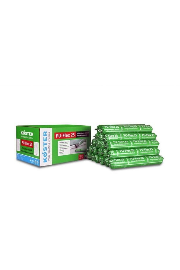Pu-flex 25 Poliüretan Esaslı, Tek Bileşenli Mastik 600 ml Sosis Gri