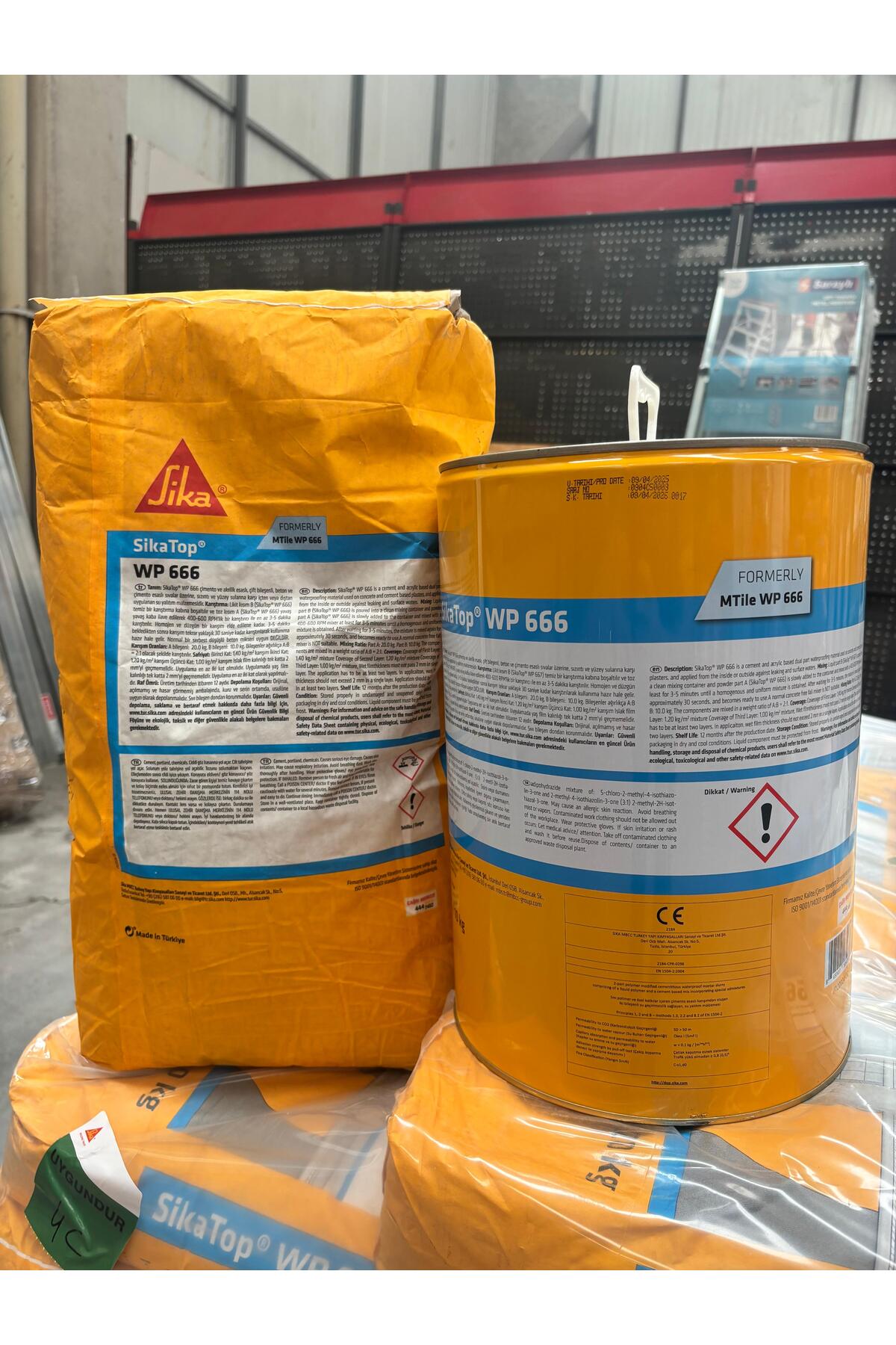 Top® WP 666 Tam Esnek Su Yalıtım Malzemesi