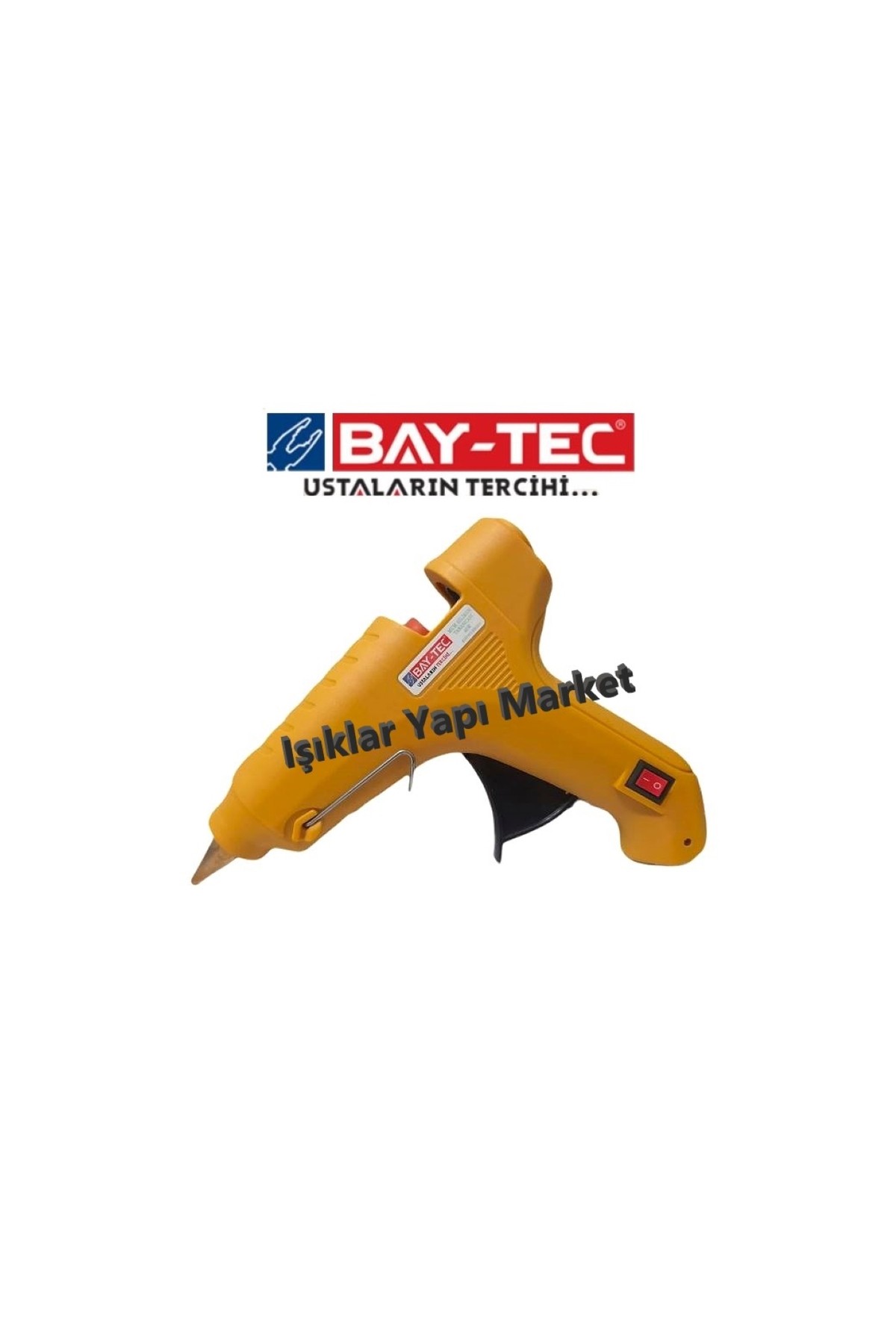 40watt -sıcak Silikon Tabancası ( Kalın Uç) 10adet Yedek Silikon Uç