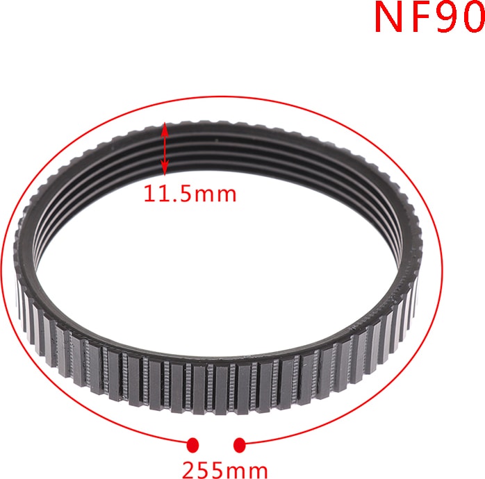 Pu Kauçuk 238X9.6 mm Elektrikli Planya Tahrik Tahrik Kayışı Elektrikli Planya Güneş Işığı Süper Mağaza (Yurt Dışından)