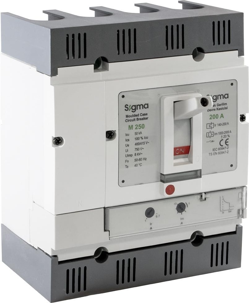 4S400400 4X400A 70KA Termik Maynyetik Şalter 315-400A Ayarlı