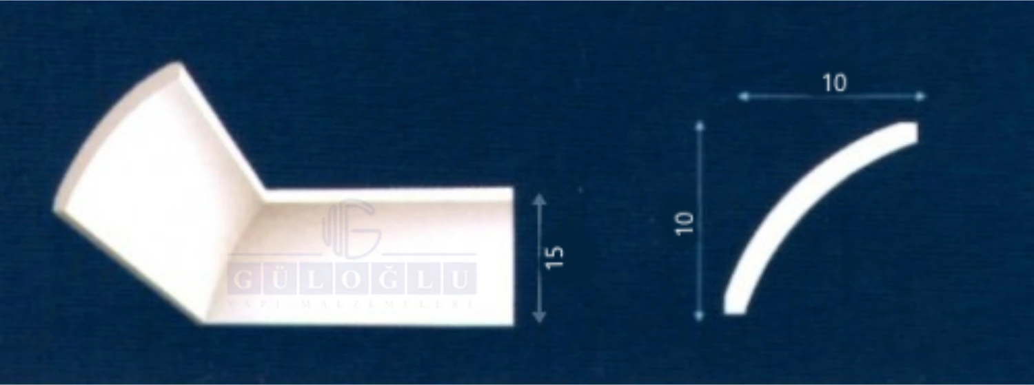 15.5 cm Stropiyer Kartonpiyer 5 Adet 10 Metre