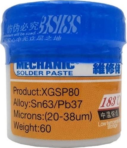 Mechanic Krem Sıvı Lehim Paste 60 gr 183°C