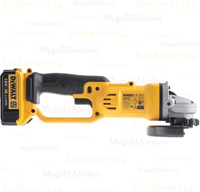 DEWALT DCG412M2 125 mm 18V 4.0AH Akülü Avuç Taşlama Makinesi