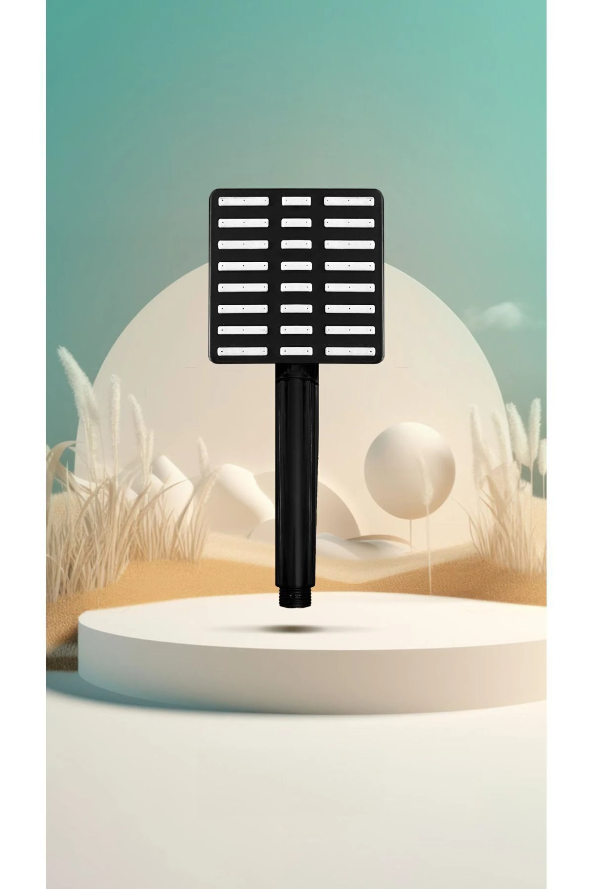 Kaliteli Ve Modern Tasarımlı Siyah Robot Yağmur Duş Seti Lına