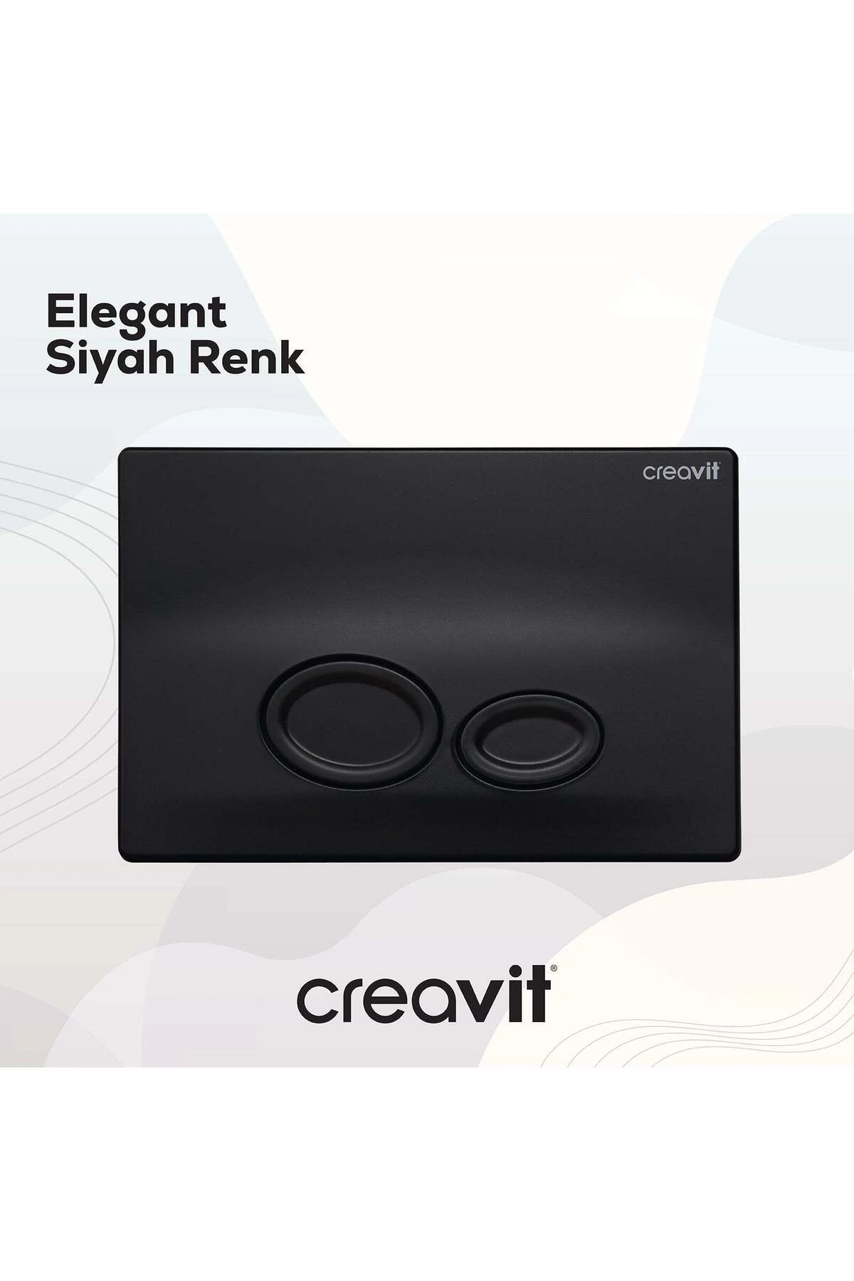 Drop Mat Siyah Boyalı Kumanda Paneli