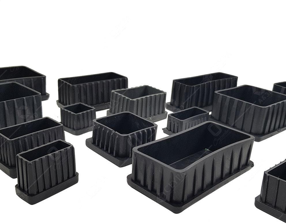 İLDEM 50 x 100 mm Plastik Kapak - 50x100 içe geçme tapa 4 Adet